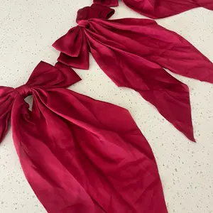 Maroon Bow Garland