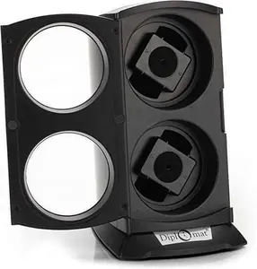 Diplomat Economy Double Watch Winder for Automatic Timepieces - Ideal Diplomat Watch Winder