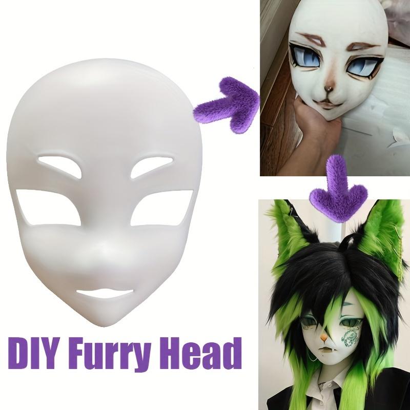 DIY Fox Fursuit Therian Mask Kit - Perfect for Halloween, Carnivals & Christmas Parties | Cute Cosplay Accessory & Gift Idea