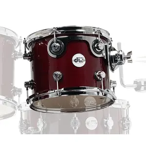 DW Design Series Maple Suspended Tom, 7x8, Cherry Stain Gloss Lacquer (DDLG0708STCS)