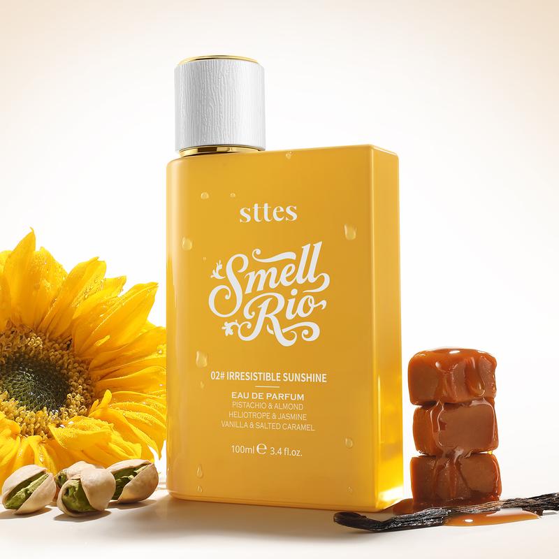 STTES Perfume 02 (The Long-Lasting Evolution of 602) - Eau De Perfume 100ml (3.4fl Oz)  vanilla Gourmet tune (Caramel vanilla flavor)