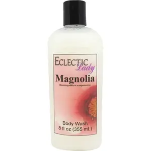 Magnolia Liquid Pearl Body Wash, 3 in 1 Use for Bubble Bath, Hand Soap & Body Wash