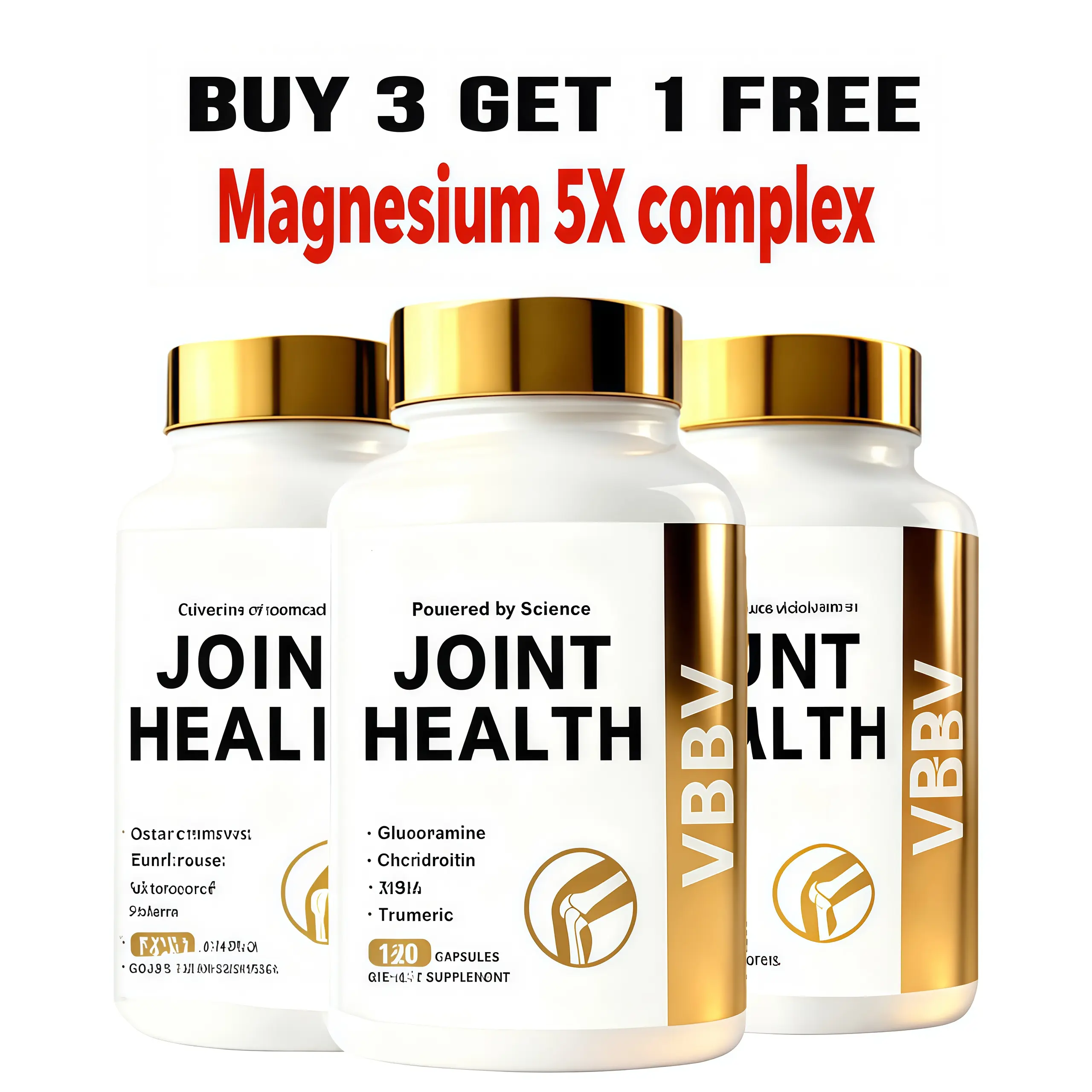 Buy3 get 1 free Magnesium 5X complex