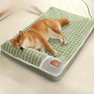 Pet Bed with Removable & Washable Mat, 1 Count Non-slip Comfortable Pet Blanket for Small To Large Breeds, Pet Supplies for Dogs & Cats