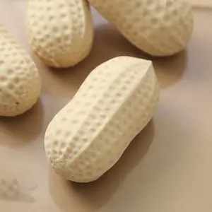 Stress-relief simulation peanut squeeze toy, creative peanut stress-relief squeeze toy, soft slow-rebound stress-relief toy