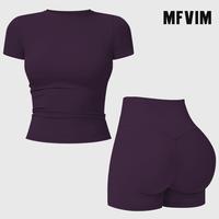 Short Sleeve Shorts - Purple Sauce