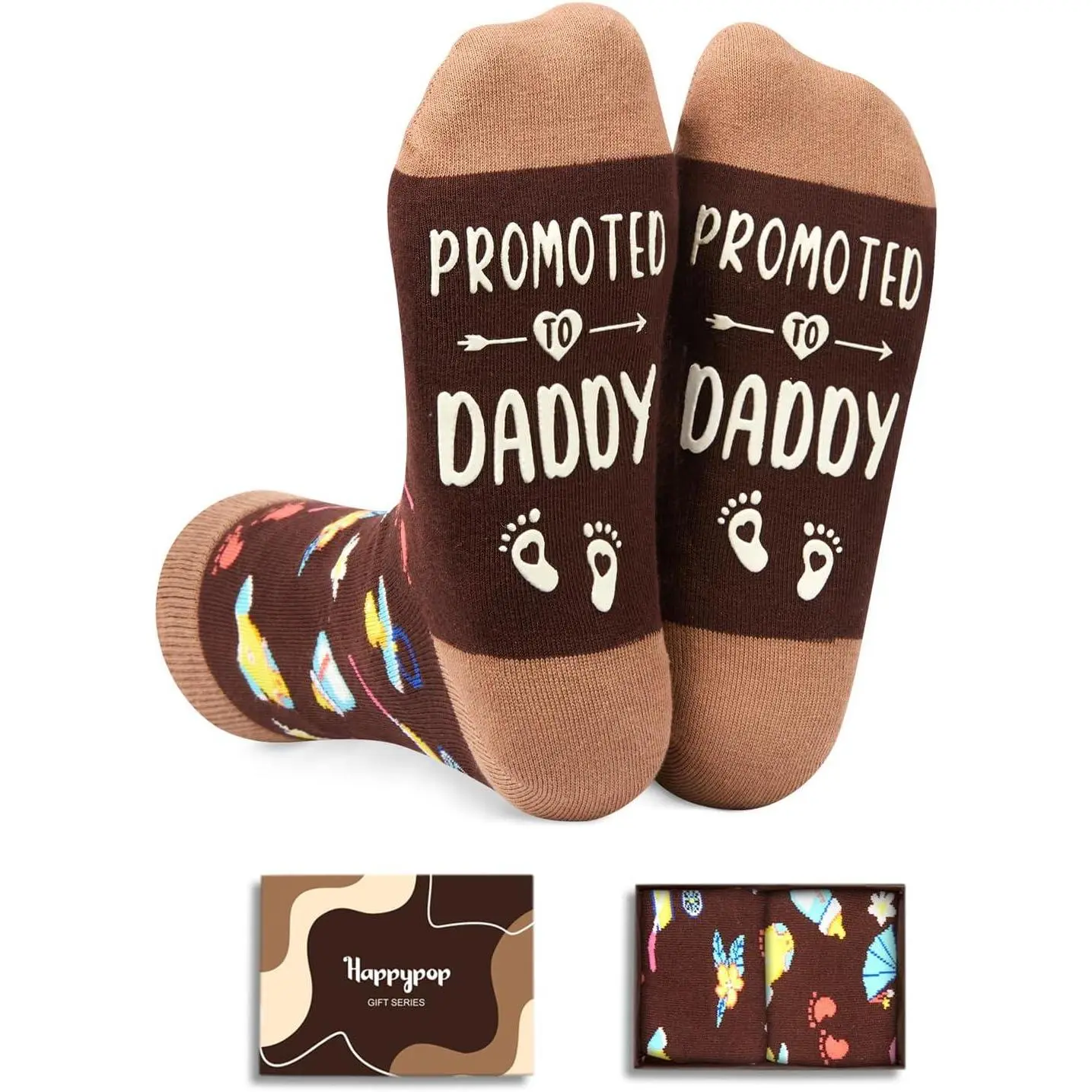Gift Idea For Him - New Dad Gifts, Grandpa Gifts From Grandchildren, Fathers Day Socks Grandpa Socks