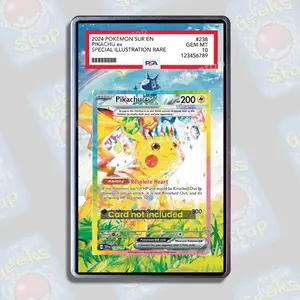 Pikachu ex PSA CGC Magnetic Display Case Extended Art