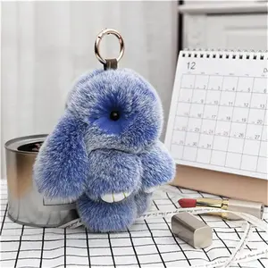 Soft Plush Bunny Keychain – Comfort Toy Easter Stress Relief Gift for Kids, Teens & Friends