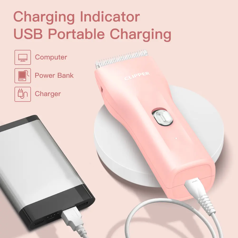 Pet Clippers, Dog Hair Grooming Low Noise, Rechargeable Cordless Cat Shaver with Ceramic Blade,Portable Pet Hair Trimmer for Matted & Long Hair Pet Clippers, Dog Hair Grooming Low Noise, Rechargeable Cordless Cat Shaver with Ceramic Blade,Portable Pet Hair Trimmer for Matted & Long Hair