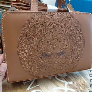 Artisanal Leather Handbag - Handcrafted in Mexico with Durable Sleek Design & High-Quality Leather Strap for Timeless Elegance