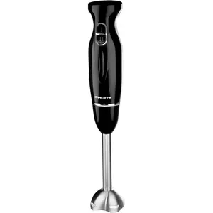 Immersion Hand Blender, 300W Electric Handheld Portable Stick Mixer with 2 Mixing Speed and Stainless Steel Blades for Effortless Blending Smoothies, Shakes, Puree or Baby Food, Black HS560B