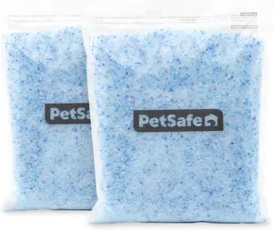 ScoopFree Premium Crystal Cat Litter - Outperforms Clay Litter - Refill Packs - Reusable Tray Compatible - Fresh Scent - 4.3 lb Bags - 2 Pack
