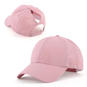 Women's Ponytail Baseball Cap - Quick Dry Mesh Trucker Hat with Ponytail Hole for Outdoor Sports, Running, Hiking, and Everyday Wear - Stylish & Functional