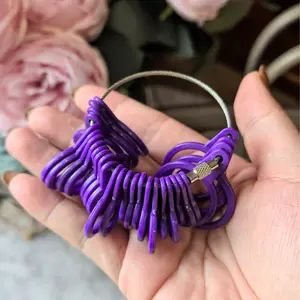 Ring Sizer - Essential Jewelry Tool for Custom Fit in Plastic or Metal - Perfect for Jewelry Lovers