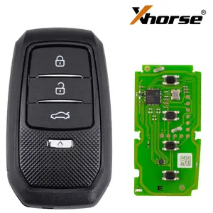 XHORSE XSTO01EN FENG.T Universal Smart Key Type B (Chromed Button)