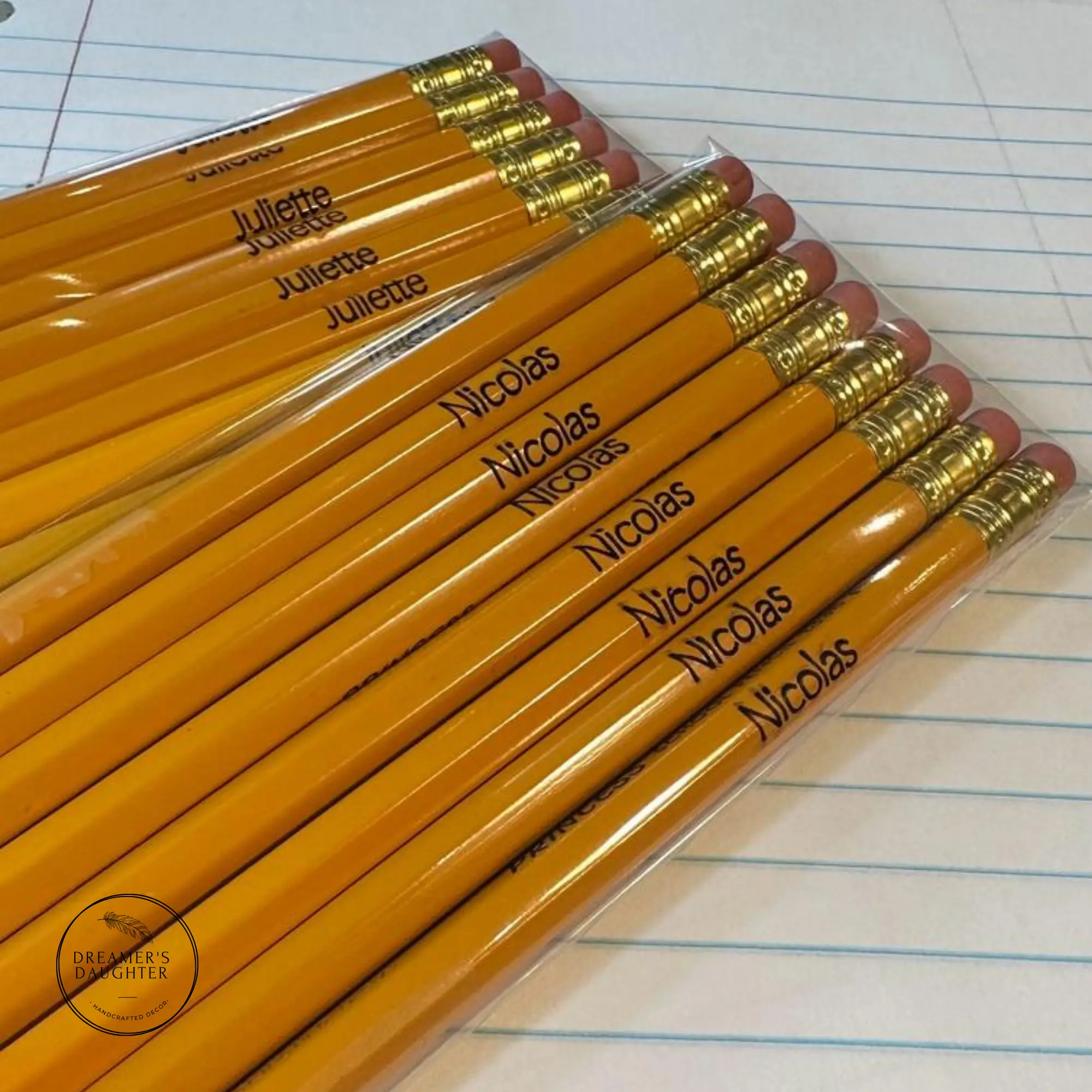 Engraved Pencils - Personalized