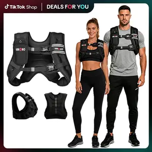 LEKÄRO Weighted Vest Super-Value Bundle: 20lb/30lb + 6lb/8lb Training Vests for Men & Women - Get More for Less!