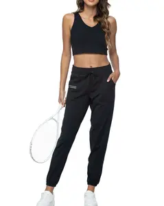 【Clearance】Women's Straight Wide-Leg Loose Joggers Pants, Stretchy Casual Sweatpants with Pockets for Women Daily Wear SummerVibes Yoga Workout Baggy Sport Pants