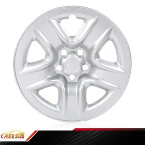 1PCS 17” Wheel Hub Silver Cap Cover Silver Fit For 2006-2012 Toyota RAV4 5-Spoke