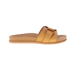 Reef Womens Cushion Soho Cruz Embossed Slide Casual Sandals Casual - Brown