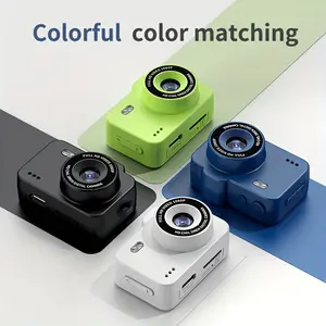 The TASTYTI Mini Camera Is a Compact, Wearable Device That Features a 1080P HD Video Capability, a 0.96" IPS Screen, And an LED Fill Light. Weighing Only 17.5G, It'S Ideal for Vlogging, Travel