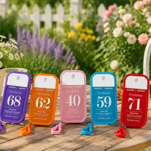 Portable Hook Perfume Spray 48ML, Alcohol-Free Body & Hair Fragrance, Long-Lasting Scent, Compact for Pouches, Essential for Dates