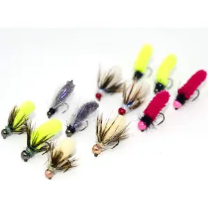 24/32/56 Premium Fly Fishing Flies Assortment | Dry, Wet, Nymphs, Streamers, Wooly Buggers, Caddis | Trout, Bass Fishing Lure