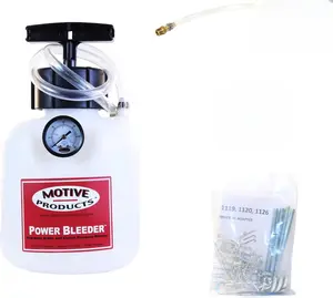 Motive Products Power Bleeder: Universal 2-Quart Tank for Easy Brake Fluid Change