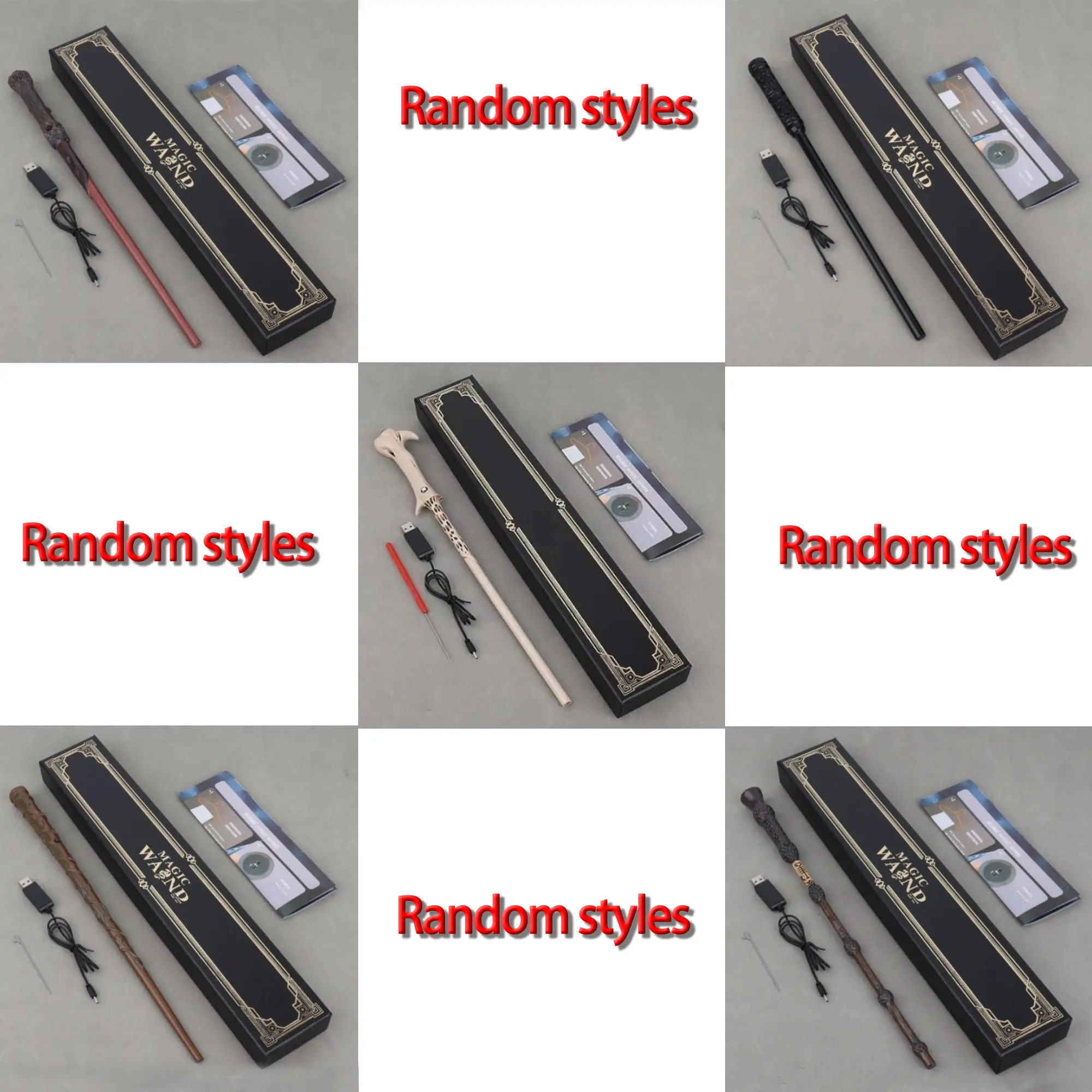 Stunning replica effects, Halloween cosplay, props, magic wand accessories, cosplay parties.