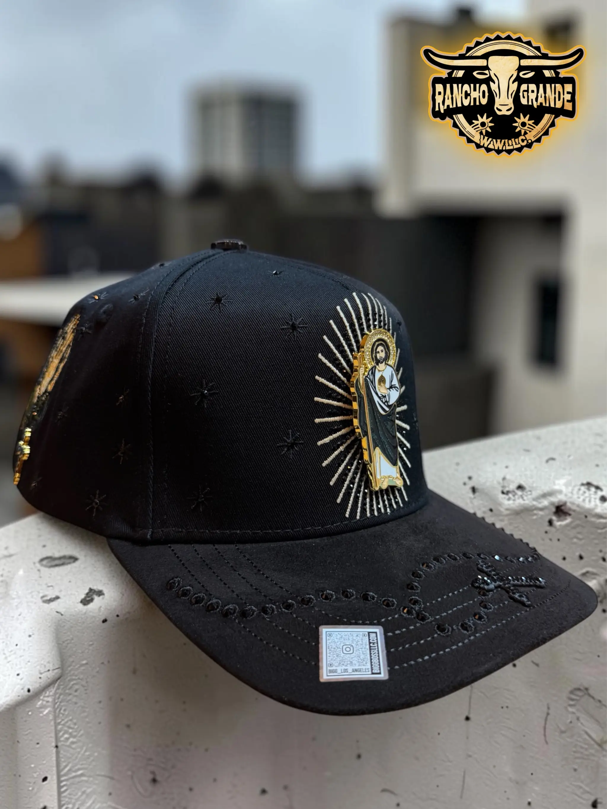 San Judas Tadeo Caps Snapback Bigg Boss with Authenticate Tap
