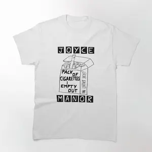 Joyce Manor Young Rock Band Variety Instruments Lyrics T-shirt - Unique Joyce Manor Design with Band Instruments and Lyrics, Perfect for Music Fans