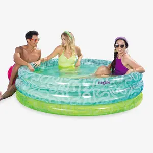 Funsicle 5.5ft Squiggle Pool- Inflatable Plunge Pool for Backyard Socializing and Fun