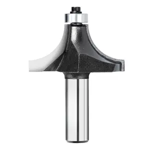 Radius 13/16" Round Over Router Bits with 1/2" Shank Roundover Router Bit Edging Router Bit Set Corner Rounding Edge Forming Bit