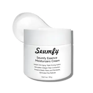 Seumfy Essence Moisturizer Face Cream with Sodium Hyaluronate, Anti-Aging Essence Cream for Dry, Acne-Prone, and Sensitive Skin, 30g / 1.06 Fl. Oz.
