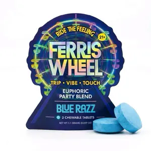 Ferris Wheel Party Blend Tablet - 2 Chewable Tablets for Euphoric Vibe & Touch Experience