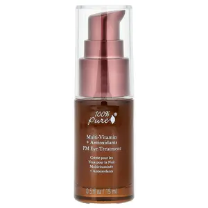 100% PURE Multi-Vitamin PM Eye Serum, 0.5 fl oz (15 ml)
