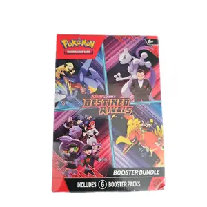 Pokémon Trading Card Game Scarlet & Violet Destined Rivals Booster Bundle Includes 6 Packs of Collectible Cards