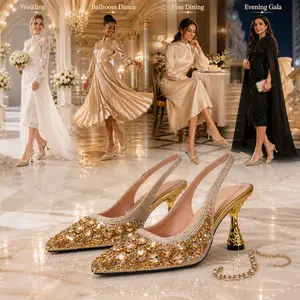 Hot-selling fashionable women's mules/slides , kitten heel sandals. Cinderella shoes. Pointed-toe high-heeled sandals. Comfortable insole, suitable for weddings, proms, parties, daily commuting and walking. kitten heels sandals women red bottom heels