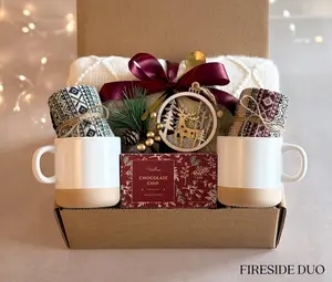 Hygge Gift Box, Custom In Description, Christmas Gift Box | Hygge Gift Box, Gift Box for Women, Winter Gift Box, Self Care Gift Box, Christmas Care Package, Holiday Gift Box