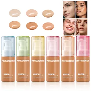 Liquid foundation, matte concealer, long-lasting, non-removing makeup, invisible pores