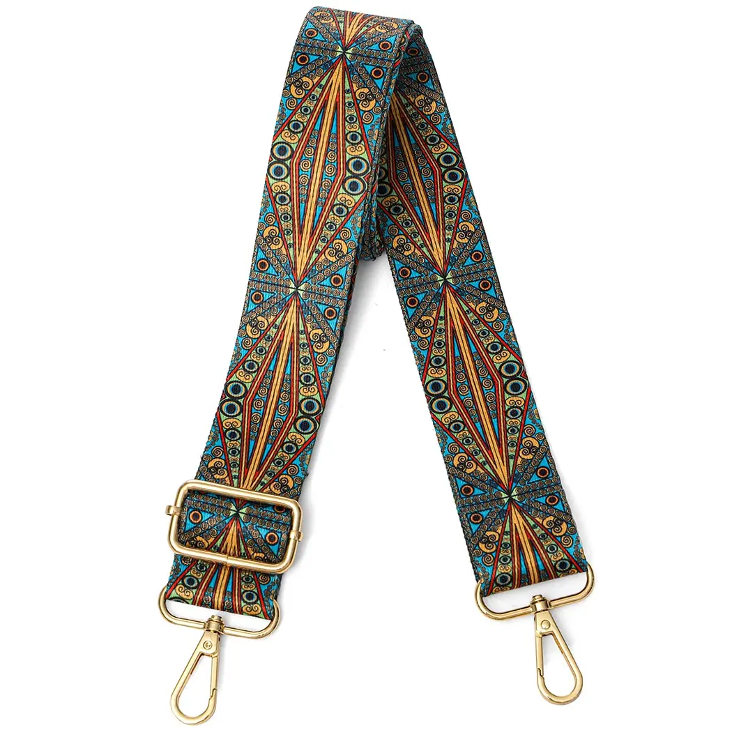 Green Peacock Feather Jacquard