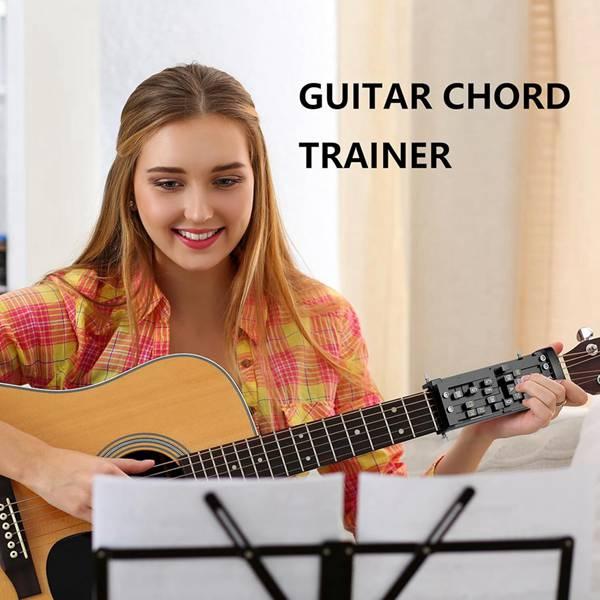2026 Revised New Model ABS Guitar Chord Assistant Folk Beginner Automatic Gear Instant Play One Button Chord Trainer for Beginners 2026 Revised New Model ABS Guitar Chord Assistant Folk Beginner Automatic Gear Instant Play One Button Chord Trainer for Beginners