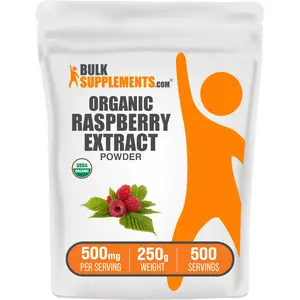 BulkSupplements - Organic Raspberry Extract Powder - Immune - Healthy Skin - 100g-1kg - 500mg per Serving