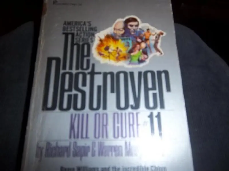 USED Book - Kill or Cure: The Destroyer #11 by Warren Murphy (Paperback) - english
