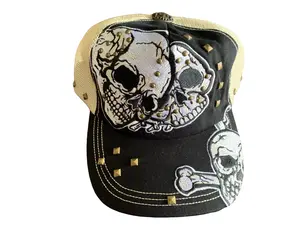 Rebel Spirit Clothing Trucker Hat Ed Hardy Tattoo Pattern H1009