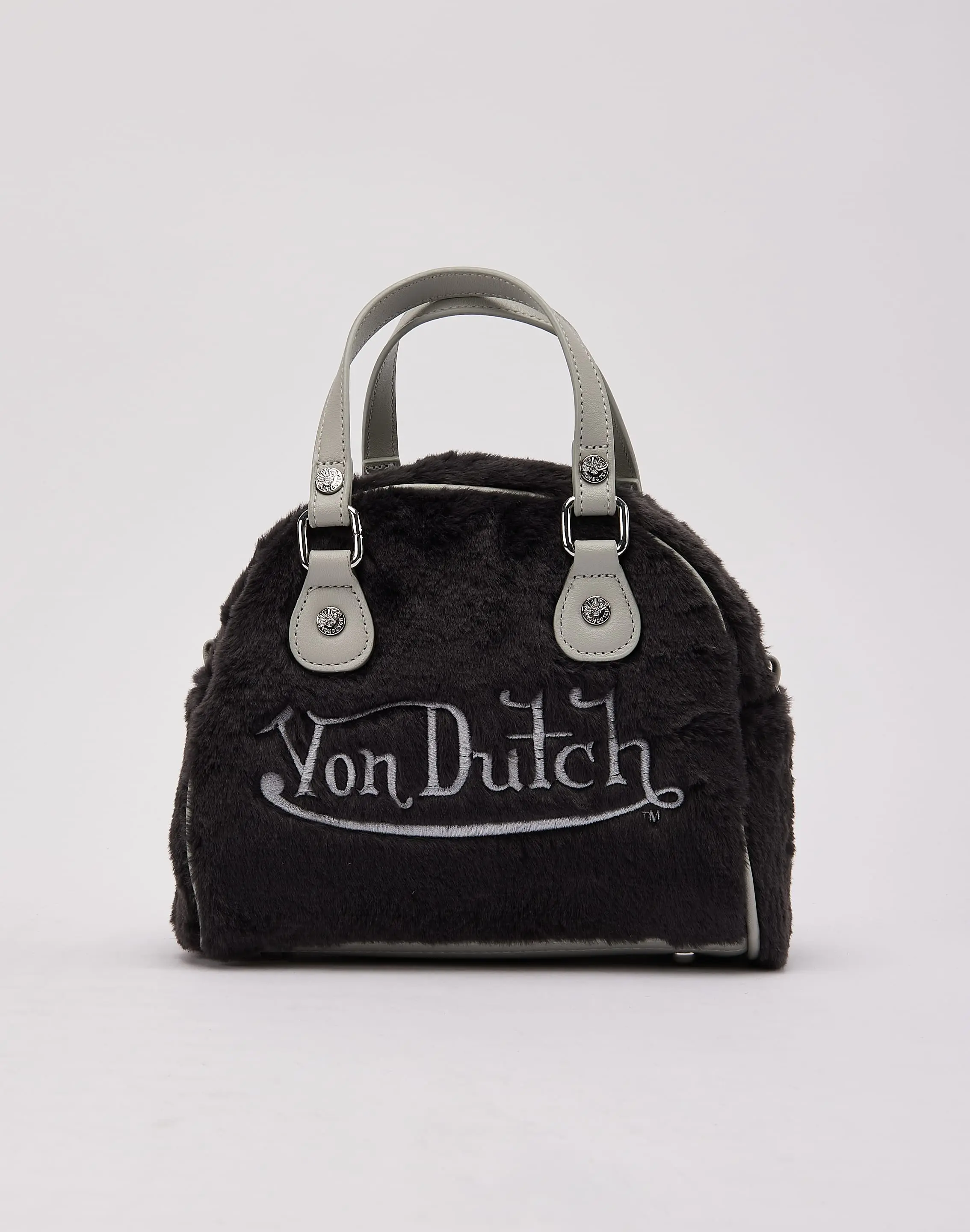 Womens Von Dutch Furry Bowling Bag