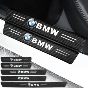 1/4/5/8/9pcs Universal 3D Carbon Fiber Car Door Sill Protector Stickers For BMW M Performance E36 E39 E46 E30 E34 E53 E90 E60 E70 E92 E93 E83 E84 E87 G01 G11 G12 G20 G30 X1 X2 X3 X4 X5 X6 X7 F30 F20 F10 F15 F16 M3 M4 M5