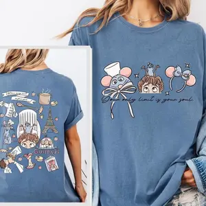 Comfort Color/Gildan Magic Remy Ratatouille Shirt, Vintage Ratatouille Gusteau's Shirt, Little Chef shirt, Your Limit Is Your Soul,Remy Shirts [Adult - Youth - Toddler]