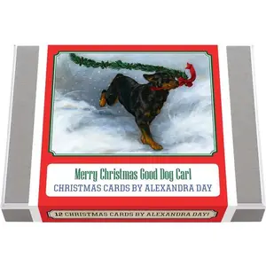 USED-Merry Christmas Good Dog Carl - Christmas Cards by Alexandra Day (Cards)